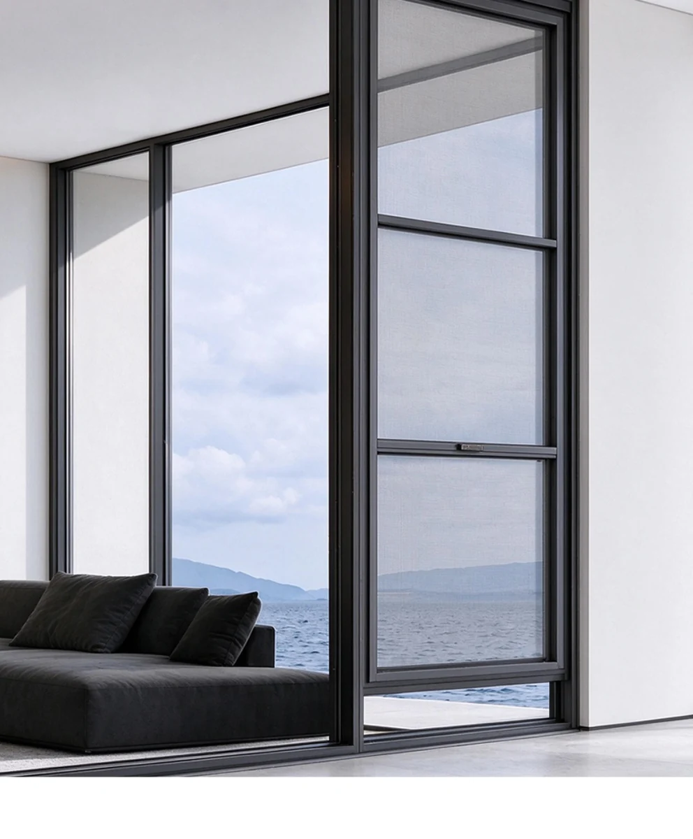 富为纱窗 三推 / 两推纱窗 产品示意图